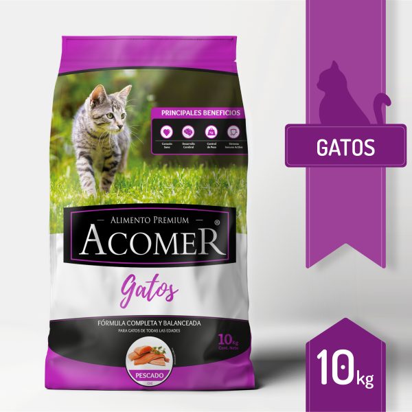 ALIMENTO ACOMER GATOS 10 KILOS