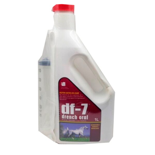 DF-7 DRENCH PIRANTEL 28,5 % - ANTIPARASITARIO INTERNO PARA CABALLOS