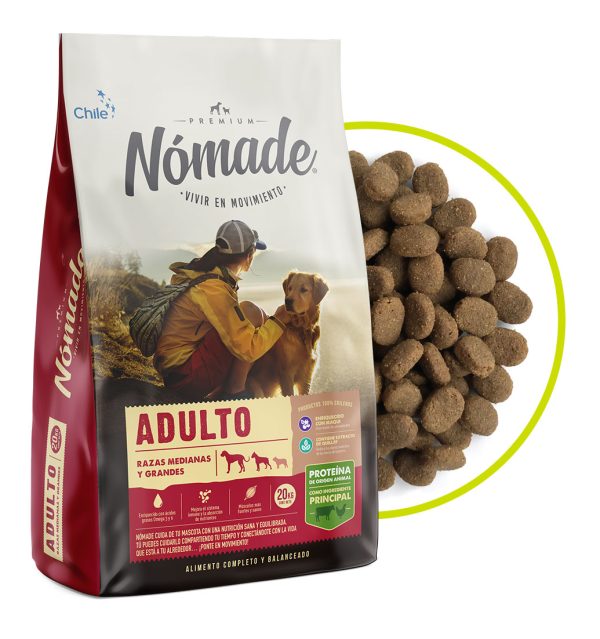NOMADE ADULTO SACO DE 20 KILOS
