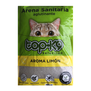 ARENA SANITARIA AGLUTINANTE TOPK9 VARIEDADES 25 KG