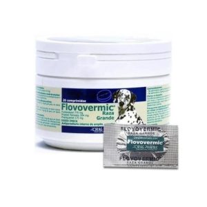 Flovovermic Antiparasitario Interno Raza Grande 35 kg – 1 comprimido